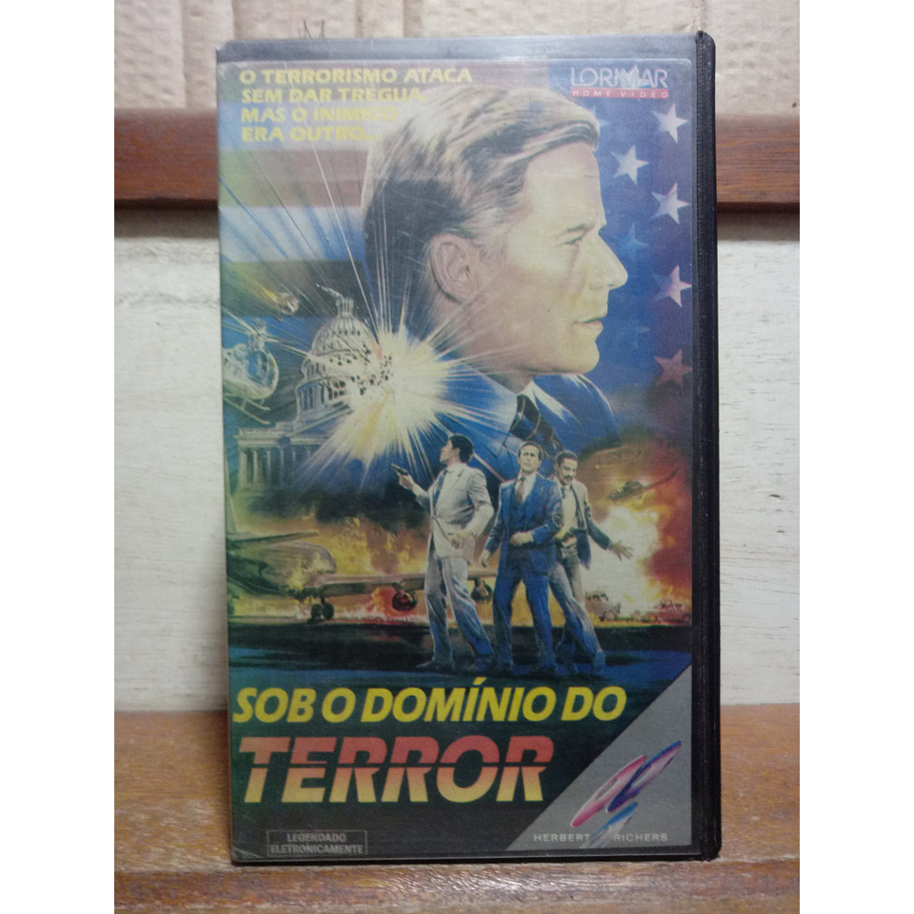 Vhs Sob O Domínio Do Terror - Peter Strauss