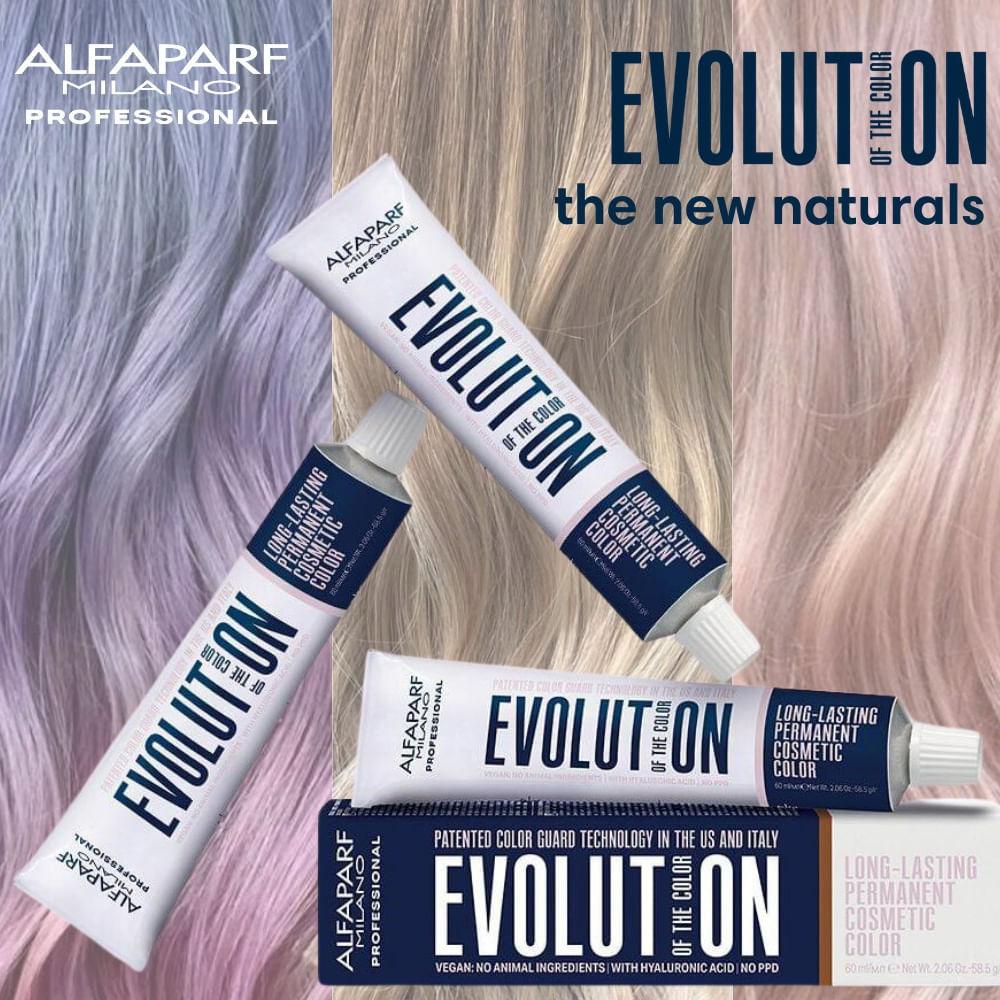 Detalhes do Tintura Creme Alfaparf Evolution Louro Claro Cobre 8.4
