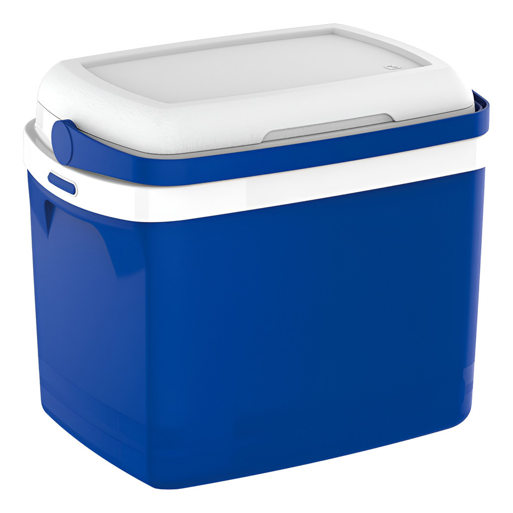 Caixa Térmica Cooler Tropical 32l  Soprano Azul Praia Ano