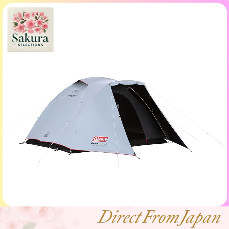 Coleman Tough Dome Air/3025+ Camping Tent for 4-5 People with Easy Assembly, Vestibule, 3000mm Waterproof Rating, Dark Room Technology, and Air Circulation System