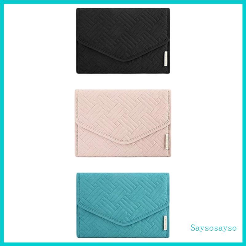 Saysosayso Estojo Armazenamento Joias Adequado Para Viagens Acessórios Vários Compartimentos Br