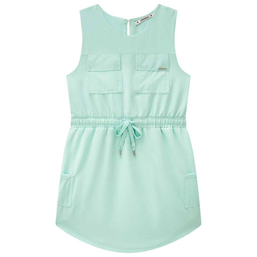 VESTIDO INFANTIL EM CREPE DUA LIPA