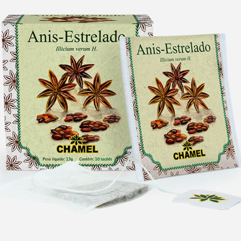 Sache Chá Anis Estrelado 13g - CHAMEL