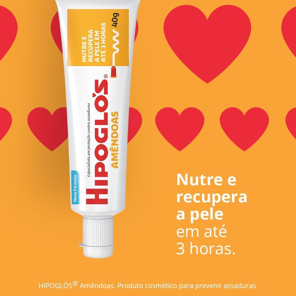 Detalhes do Hipoglós Amêndoas Creme Preventivo de Assaduras 40g