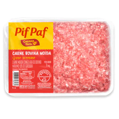 Carne moída bovina 10% gordura Pif Paf