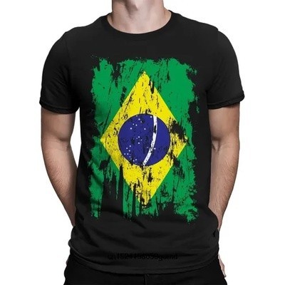Camiseta Premium Copa do Mundo Brasil World Patriota Bandeira do Brasil 100% Algodao Envio Imediato
