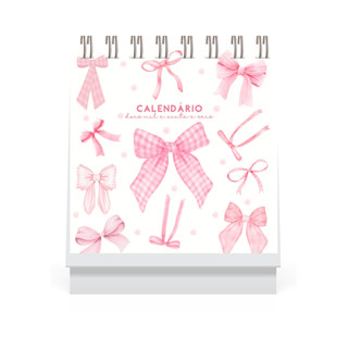 CALENDARIO DE MESA 2026 PLANEJAMENTO E METAS CUTE em Oferta na Shopee