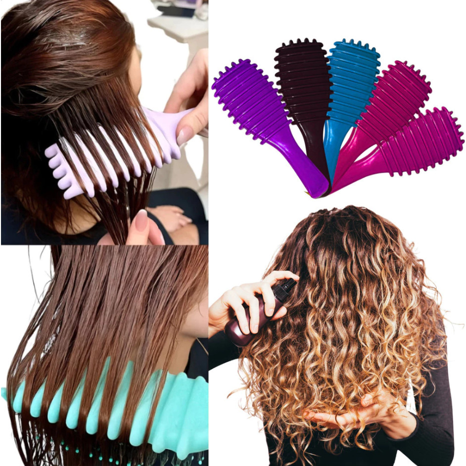 Escova Finalizadora Onda Finalizadora Beauty Flash Definição de Cachos e Finalização para Cabelo Cacheado Crespo Imperio