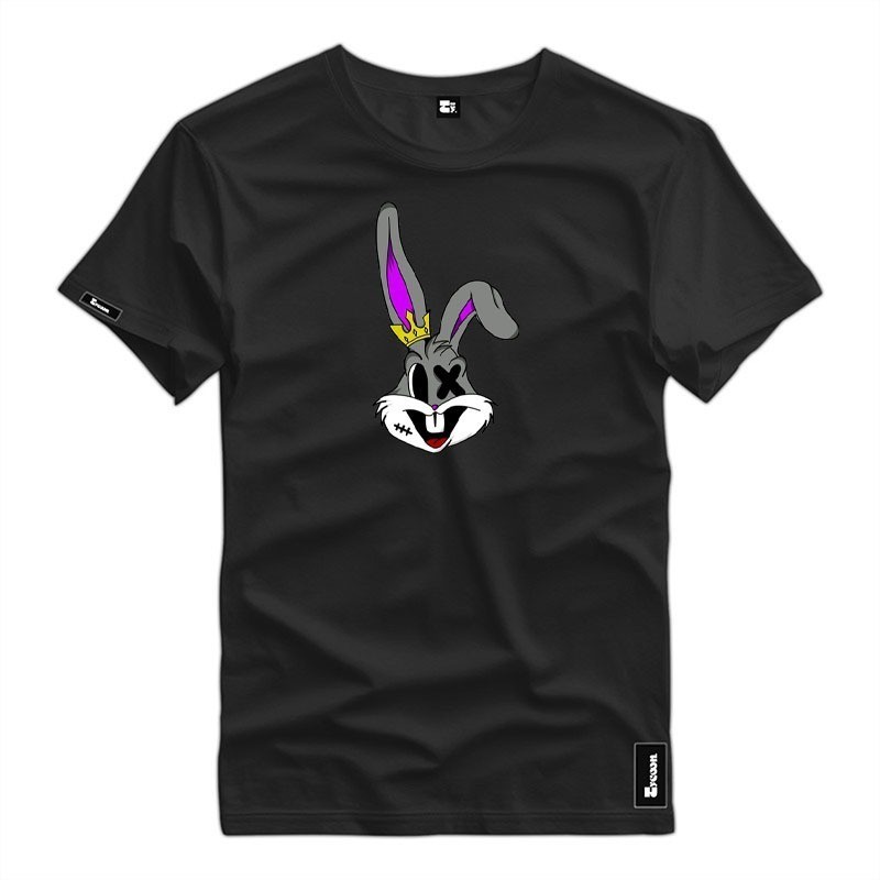 Camiseta Básica Unissex Coelho Swag DTF