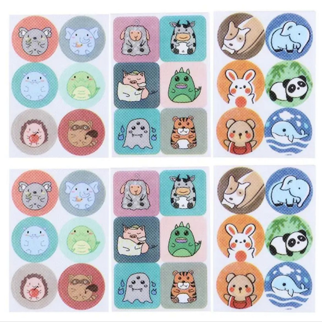 120 adesivos repelentes de mosquitos tipo natural