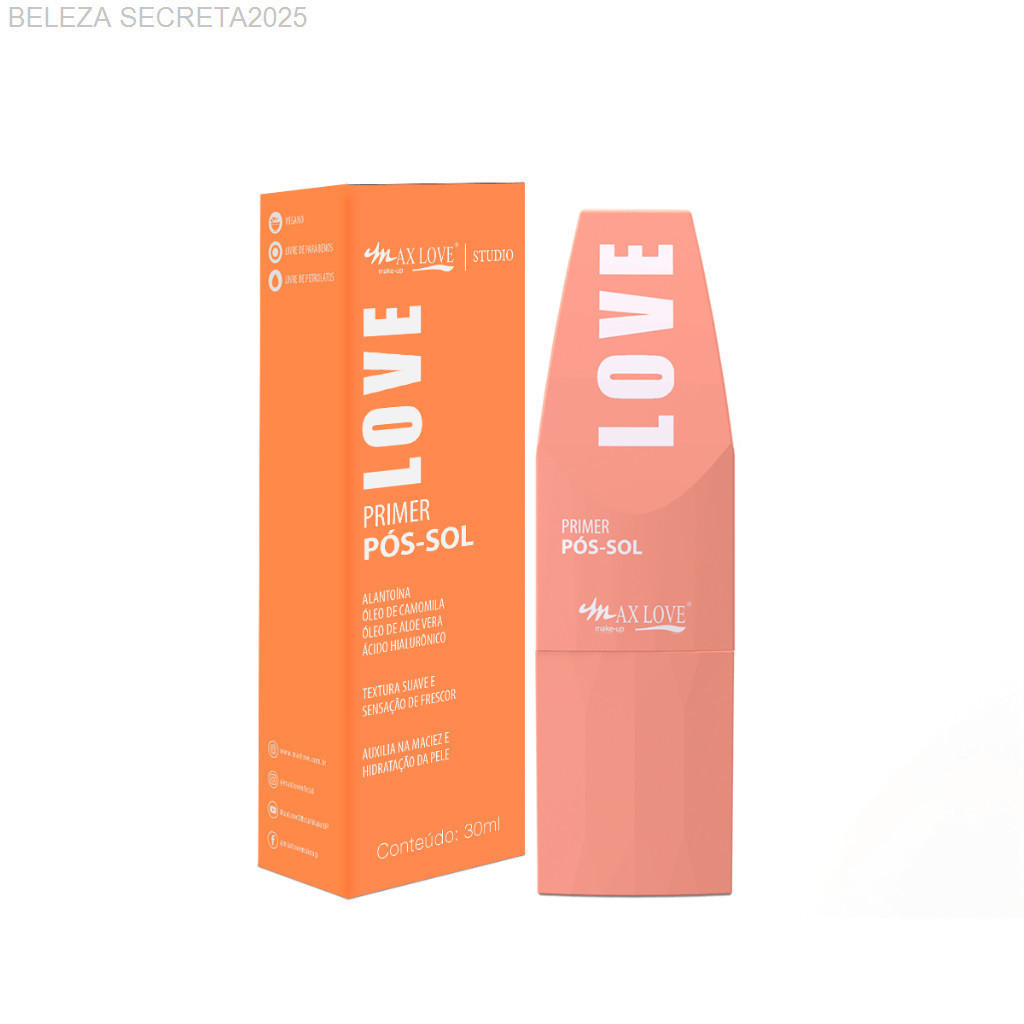 (V)Primer Facial Pós-Sol - Max love8622