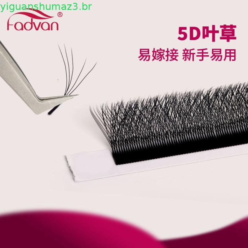 Fadvan 10PCS YY eyelashes Extensão De Cílios Postiços Em Formato De Premium Maquiagem Y shape 8-15