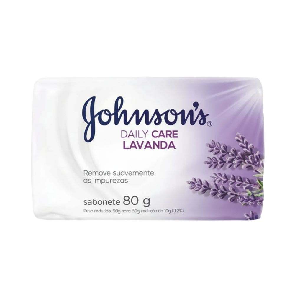 Sabonete Johnson S Care Lavanda 80G