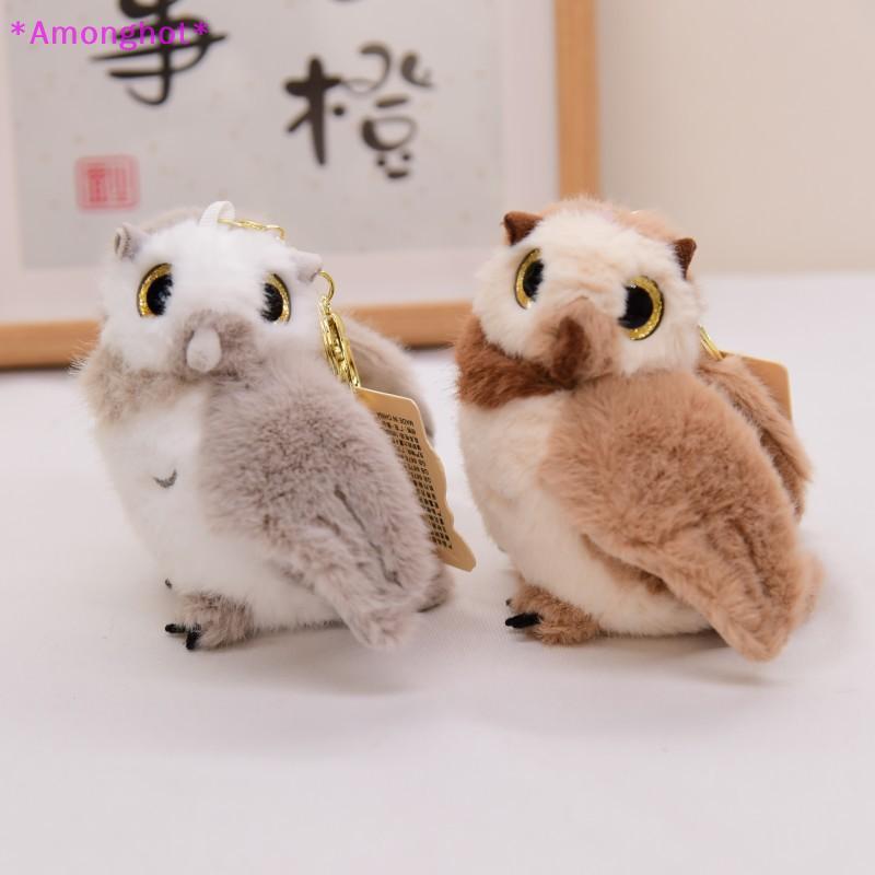 Entrehot > 1 Peça Dos Desenhos Animados Gordinho Papagaio Sp Saco De Escola Chaveiro Bonito Pássaro Pingente De Pelúcia 