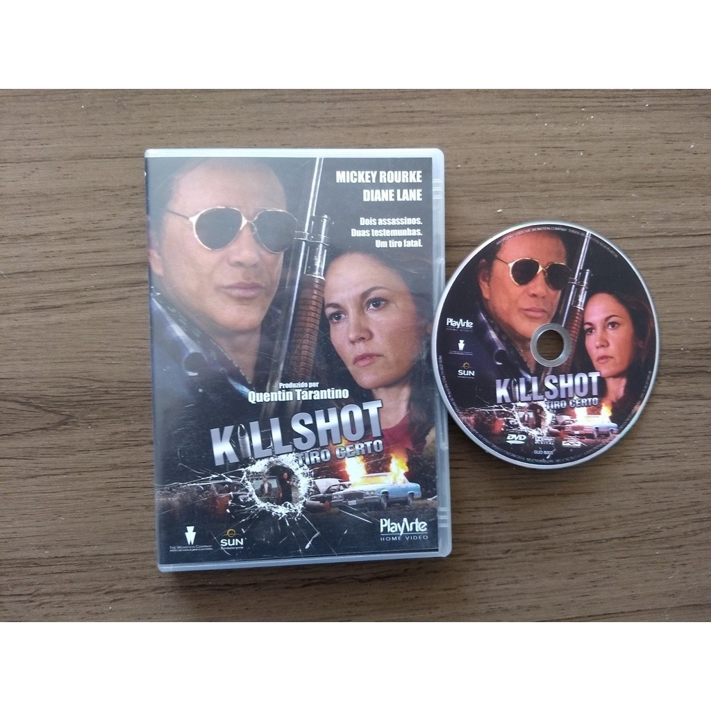 DVD KILL SHOT - TIRO CERTO - ORIGINAL
