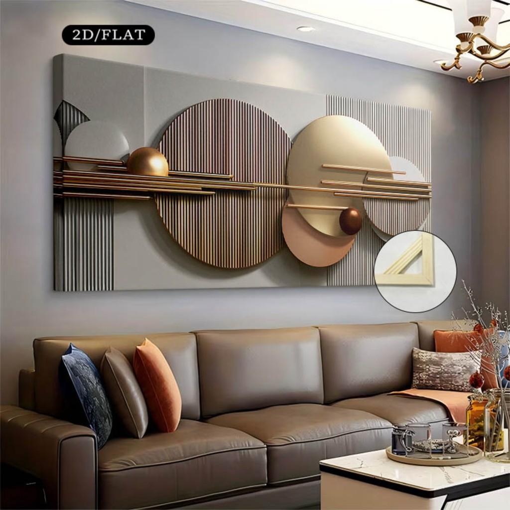 Quadro Decorativo Grande tendência serenidade simplicidade Decore Sala Quarto Copa consultório escritório hall