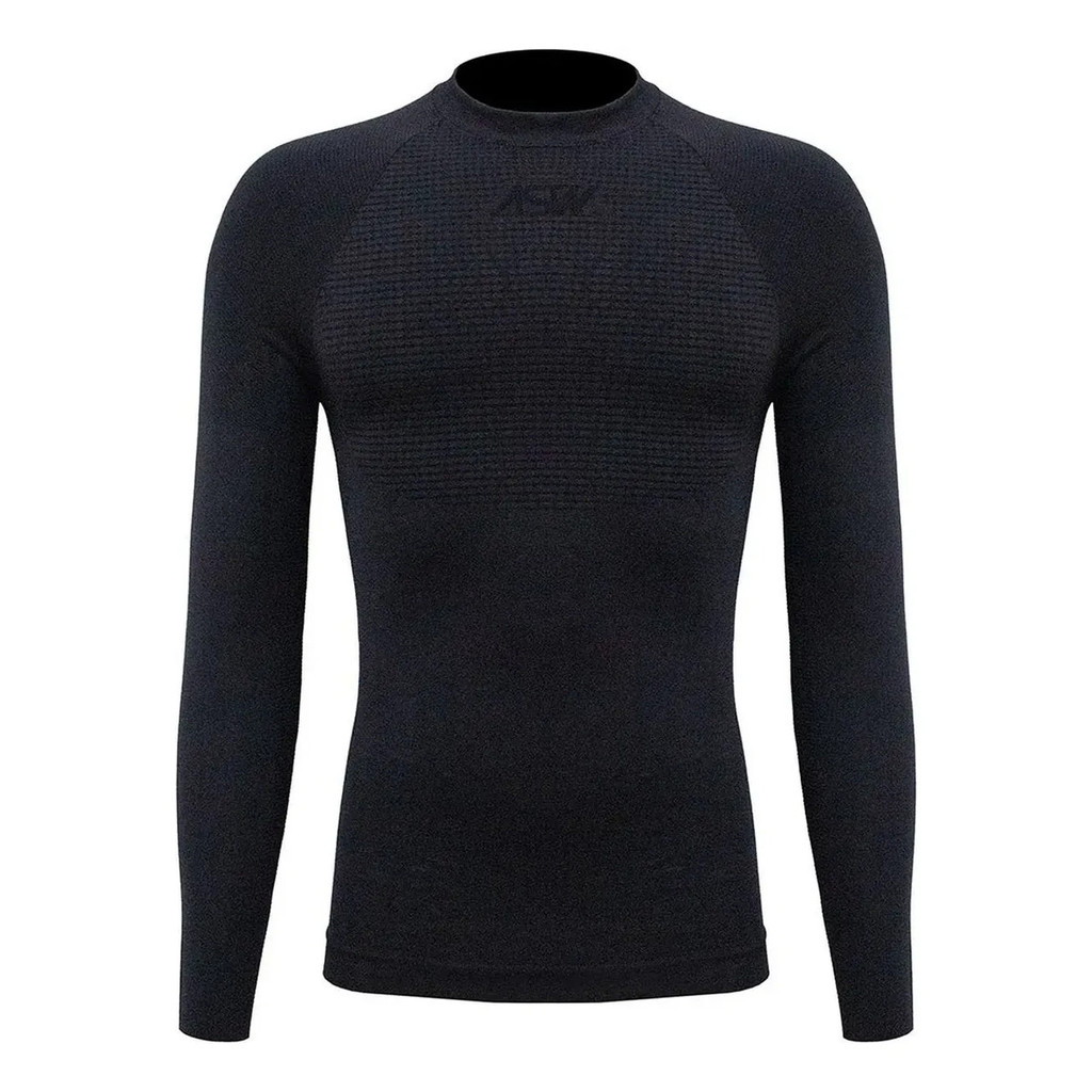 Camisa Segunda Pele Asw Cell Preta Tam.: G em Oferta na Shopee