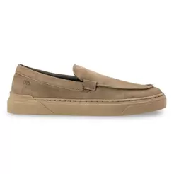 Tênis de Couro Democrata Masculino Bill Slip On 240904