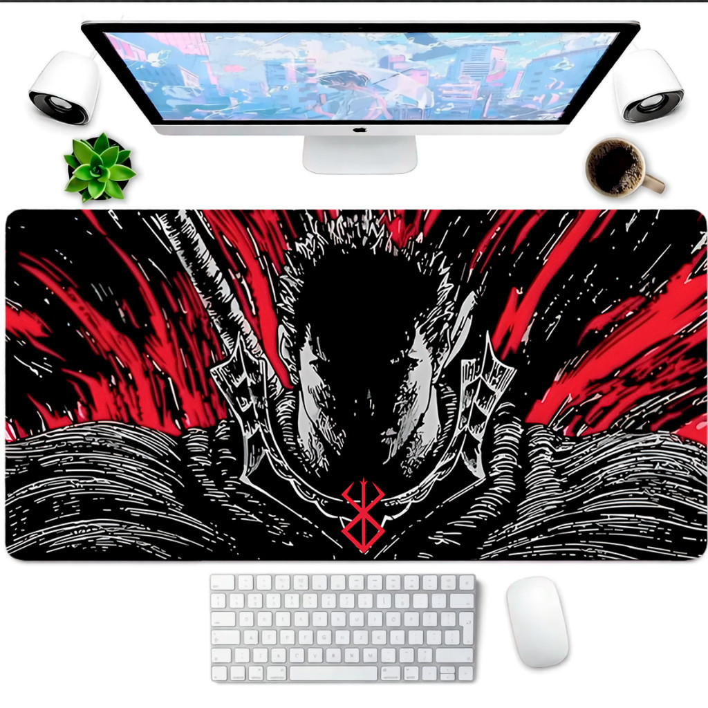Mouse Pad Gaming Personalizado Masculino Gamer Speed Alta Performance Base Antiderrapante Para Setup Completo