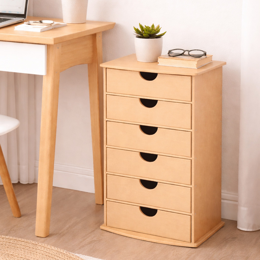 Movel Gaveteiro Organizador Decoração Enfeites Multi Uso Mdf em Oferta na Shopee