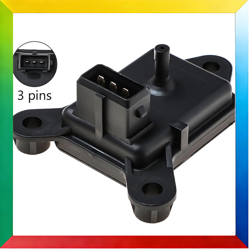 Sensor De Mapa Fiat Uno Fiorino Tipo Tempra 3 Pinos 46531222 Ds C60410