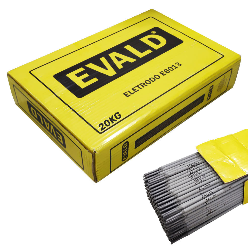 Eletrodo para Solda E6013 3,25MM Caixa 20KG EVALD