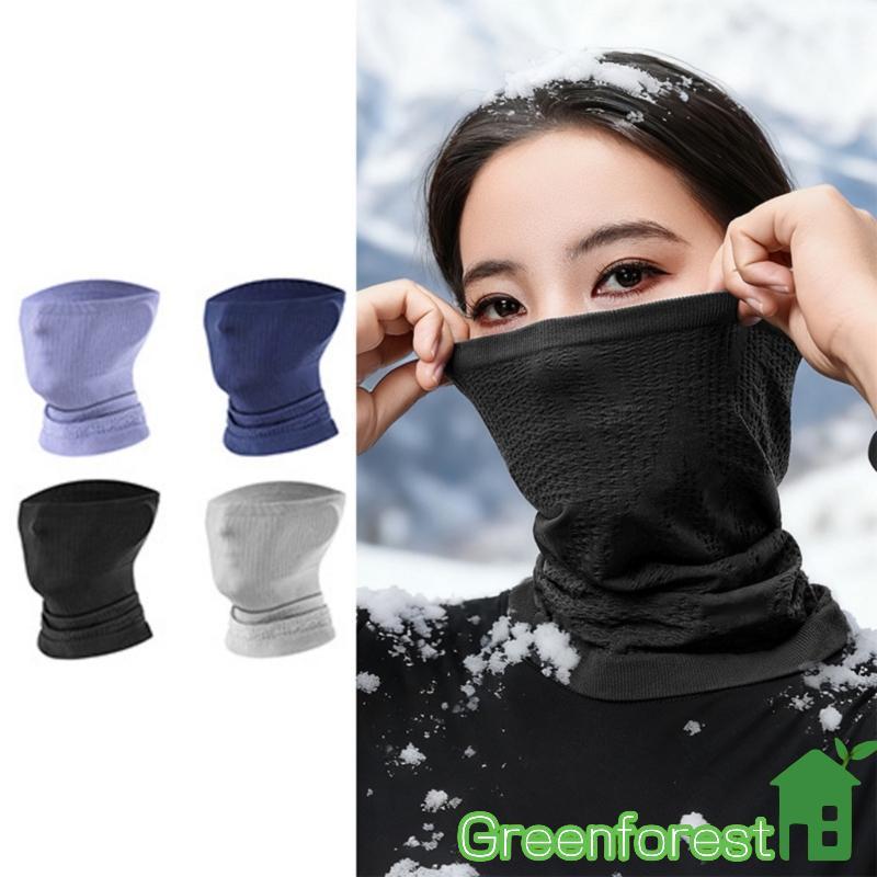 greenfor Camada Dupla Térmica Ciclismo Rosto Faixa Orelha Design Respirável Capa Facial À Prova Para