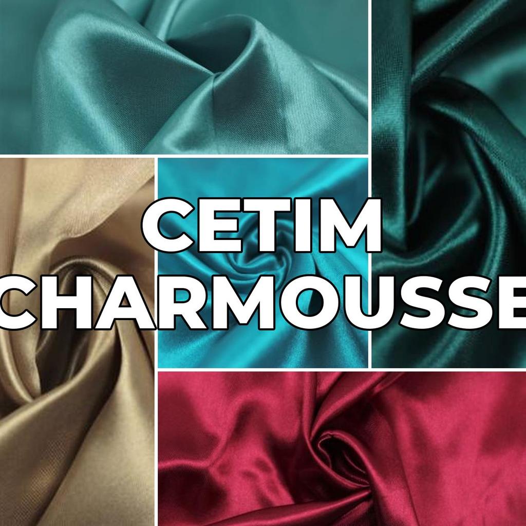 3 Metros Tecido Cetim Charmousse Liso Comum (3m x 1.45m)