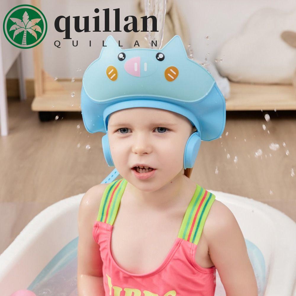 Touca De Shampoo Para Bebê QUILLAN , Banho Macia Em Formato De Animal Fofo Infantil Ajustável À Prova D'água