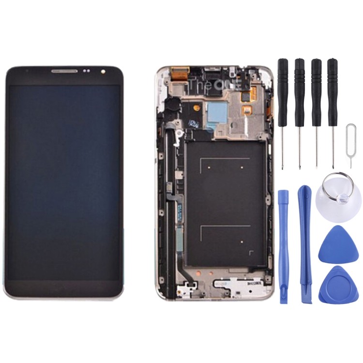 Venda Direta Da Fábrica Display LCD + Painel De Toque Com Moldura Para Galaxy Note 3 Neo/N7505