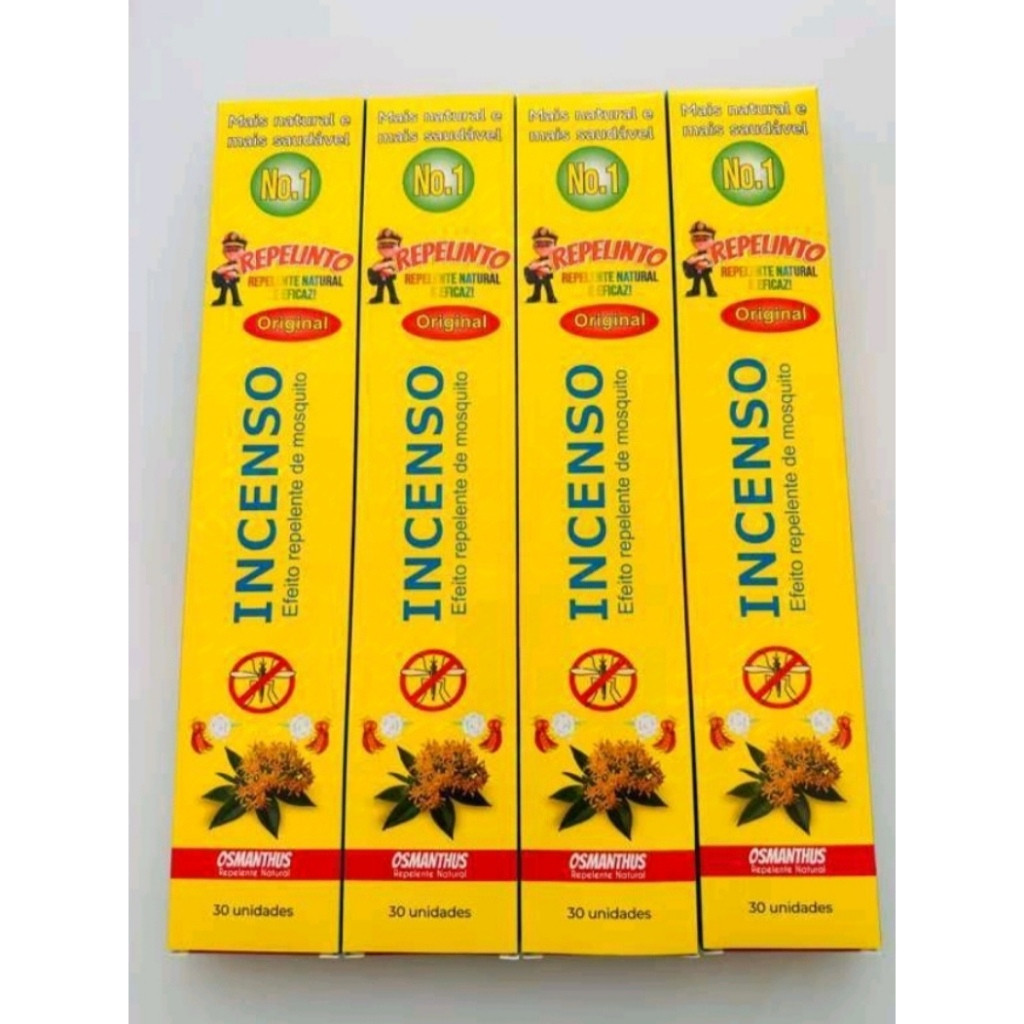 Imagem 30pcs  Palitos Incenso Repelente mata mosquito /moscas kit com 3 caixas Fragrância Osmanthus