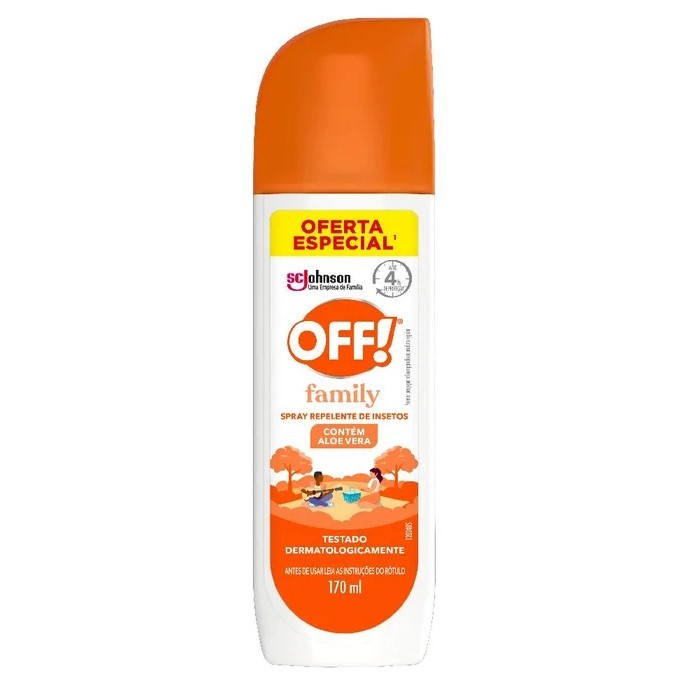 Repelente Off Spray Family 170ml