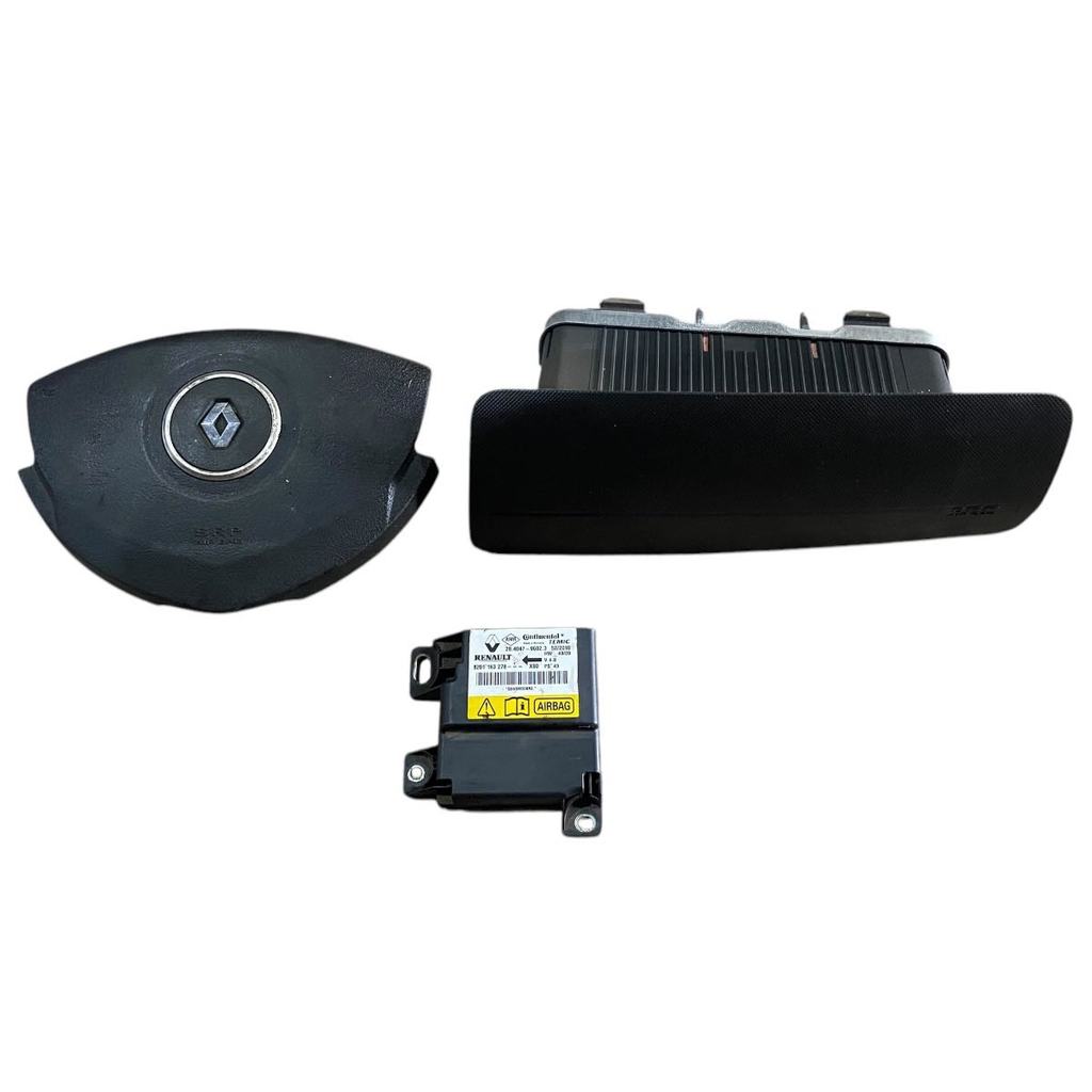 Kit Airbag Bolsas Volante Carona Renault Logan 2011 2012  Logan -