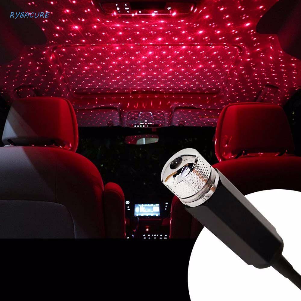 Raybre Romântico USB Night Light Party 1 Pcs Teto Carro Céu Estrelado Luzes Projetor Luz Atmosfera Lâmpada