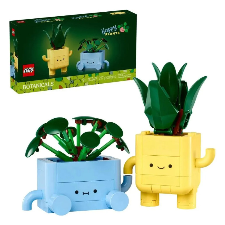 Lego Botanicals Plantas Felizes Coleção Botânica - 10349