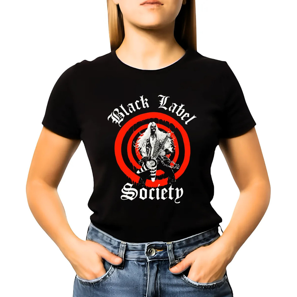 Camiseta Baby Look Feminina Banda Black Label Society Mod.11