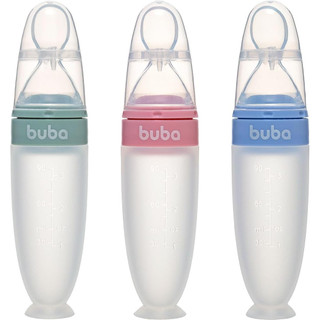 COLHER DOSADORA EM SILICONE COM VENTOSA BUBA - 90 ml