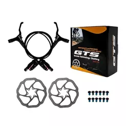 Freio Hidráulico tipo Absolute GTS Bicicleta Disco 160mm Completo
