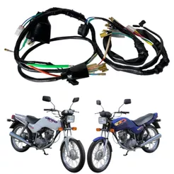 Chicote Fiação Cg Cargo 1992 a 1999 Titan 125 1992 a 1999 Cargo 1992 a 1999 Completo