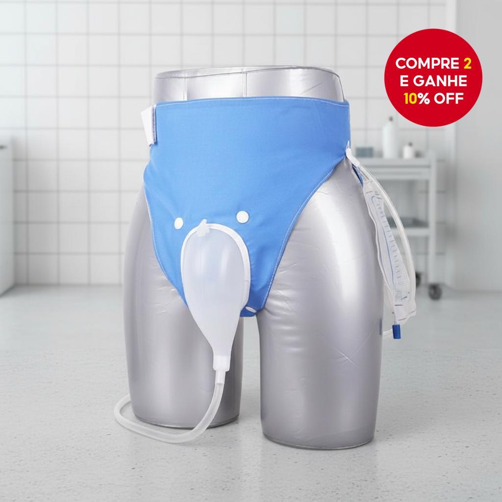  Cueca de Cuidados para Incontinência, Urina Coletada com Vedação, Solução de Drenagem para Pessoas Acamadas, Conforto e