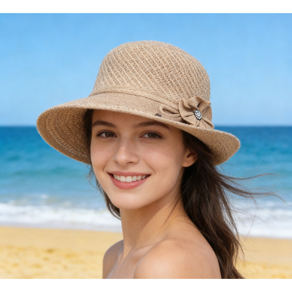 Chapéu Aba Curta Feminino - Comprar com Melhor Preço em Bonés, Chapéus e Toucas