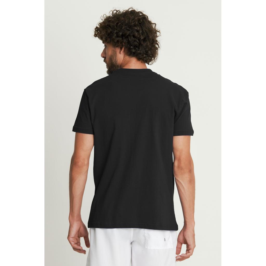 Kit 3 Camisetas Masculinas Básicas Logo Polo Wear Preto