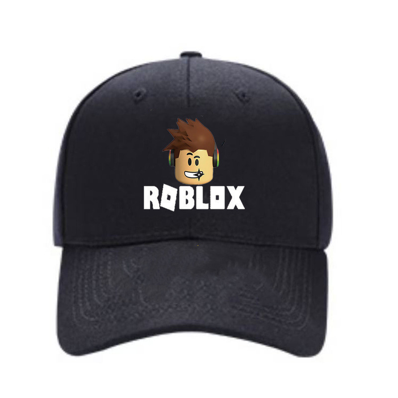 Boné de beisebol Roblox masculino feminino ajustável 55-60 cm desenho animado malha estampada chapéu de sol  em Oferta na Shopee