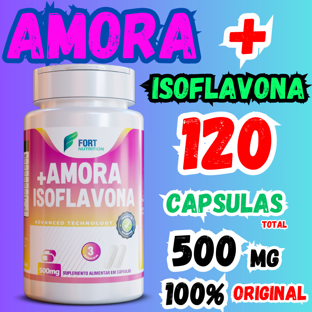 Suplemento Amora Branca Cápsulas 500mg - Saúde da Mulher