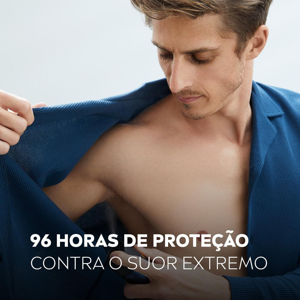 Detalhes do Desodorante Nivea Men Derma Protect Clinical Antitranspirante Aerosol 150ml