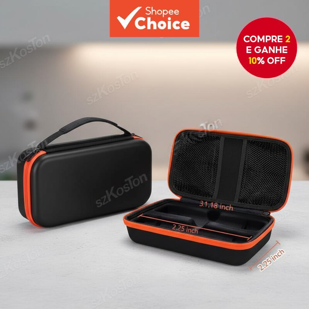 Estojo Portátil para Armazenamento do Sistema de Microfones Duplos Sem Fio JBL em Oferta na Shopee