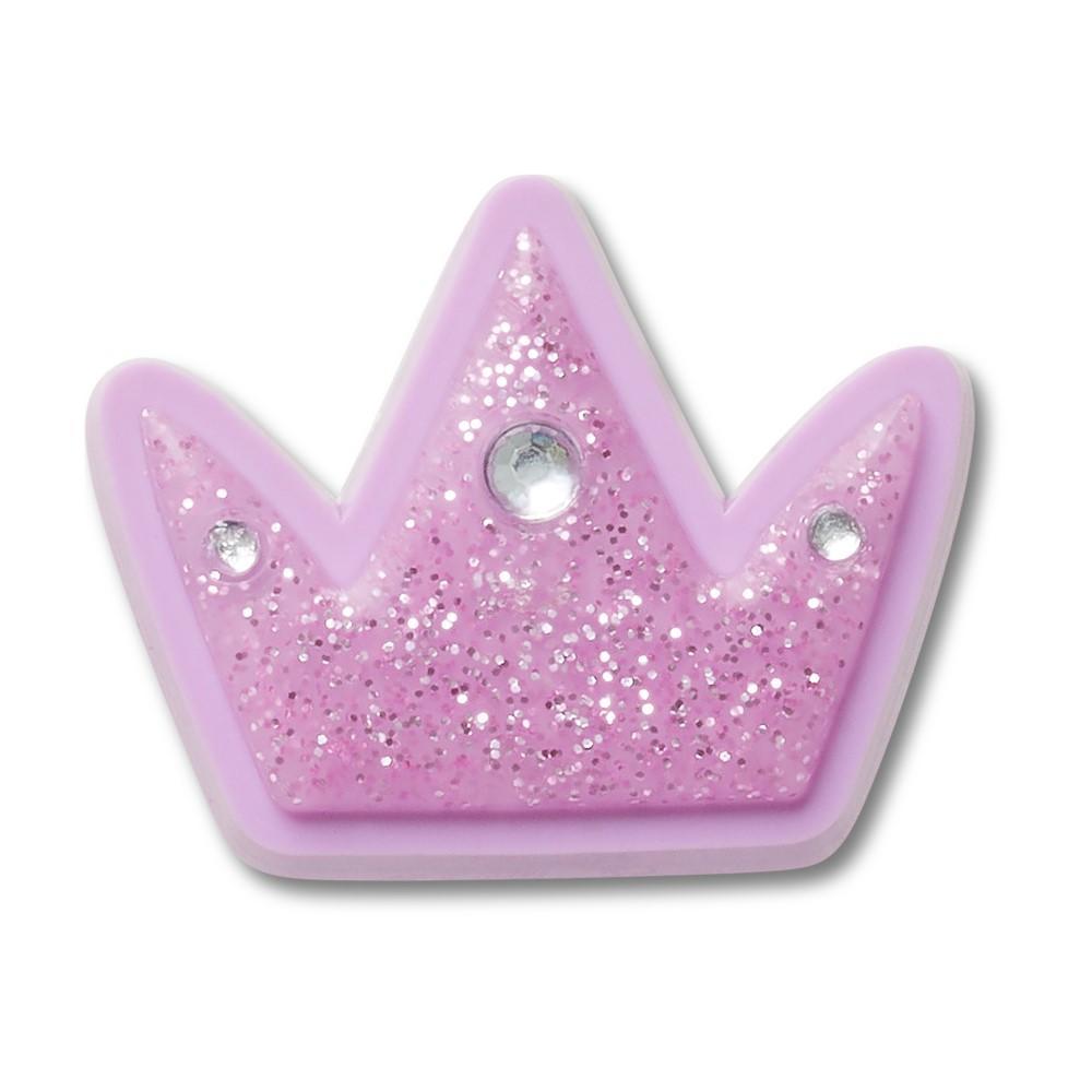 Jibbitz™ Coroa Roxa de Glitter Pequena Único em Oferta na Shopee
