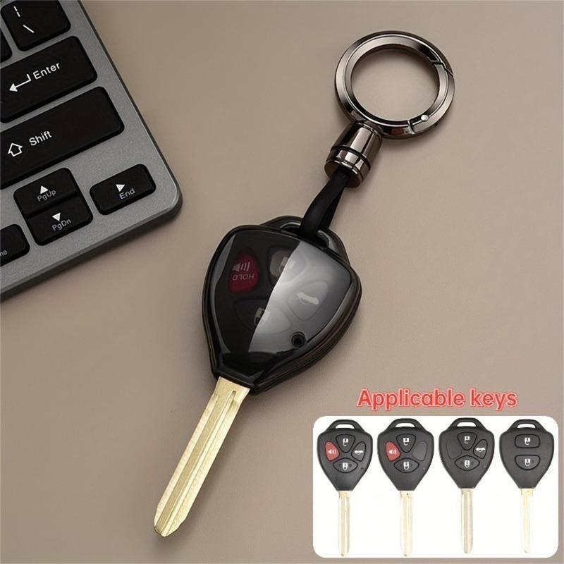 1 Pçs TPU Capa De Chave Remota Do Carro , Apto Para Toyota Corolla Camry Reiz RAV4 Coroa Avalon Venza Matriz Keyless Ace