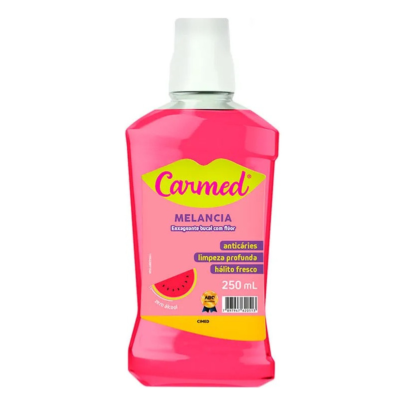 Carmed Melancia Enxaguante Bucal 250ml
