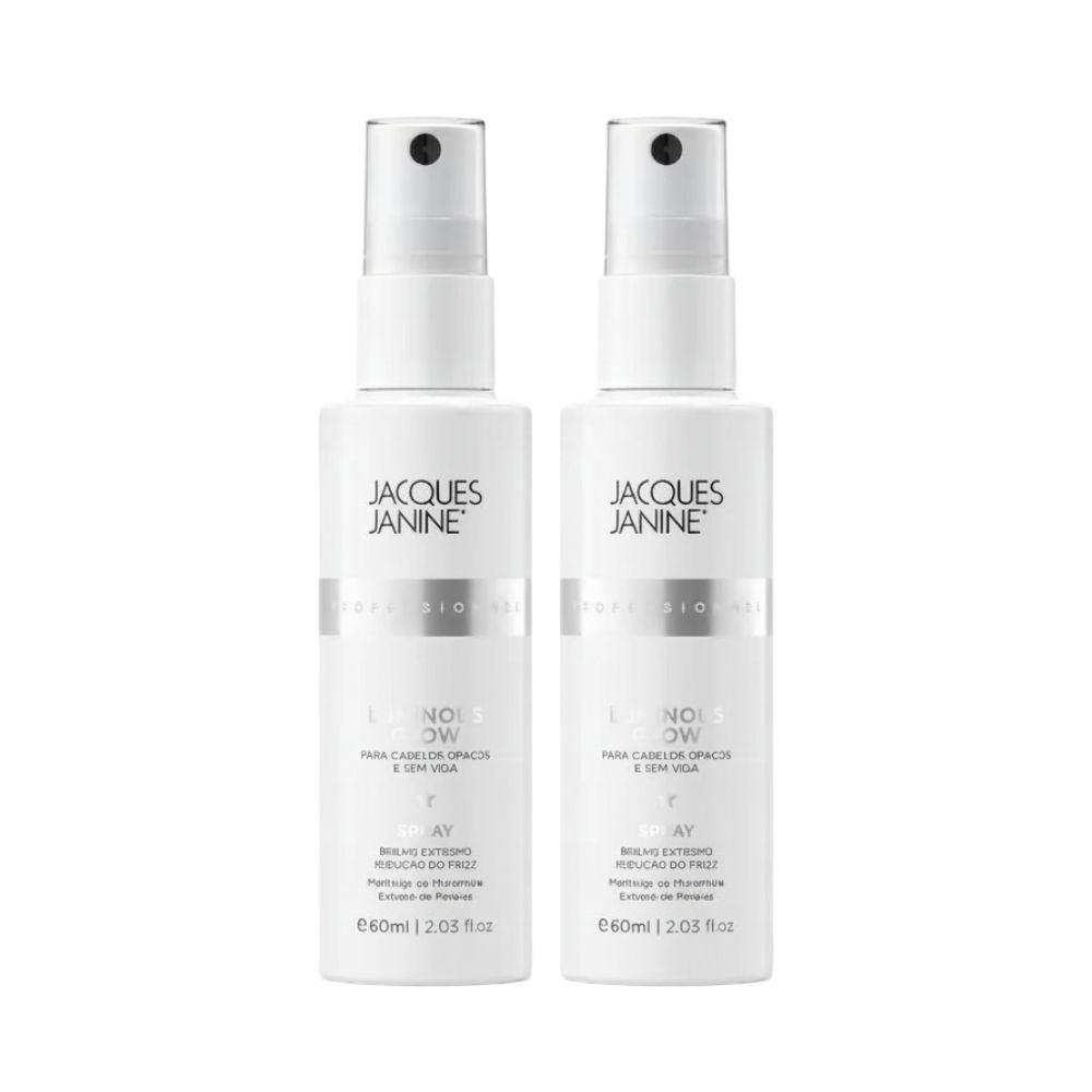 Kit Spray Finalizador Jacques Janine Luminous Glow 2 Unidades